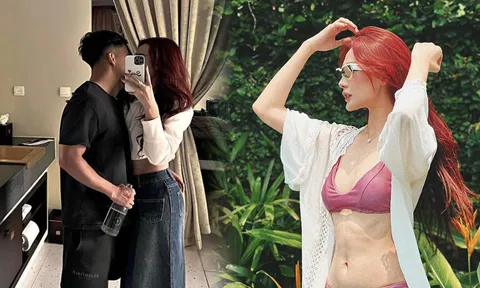 Bạn gái tin đồn của hậu vệ ĐT Việt Nam tung loạt ảnh bikini khoe dáng siêu đỉnh