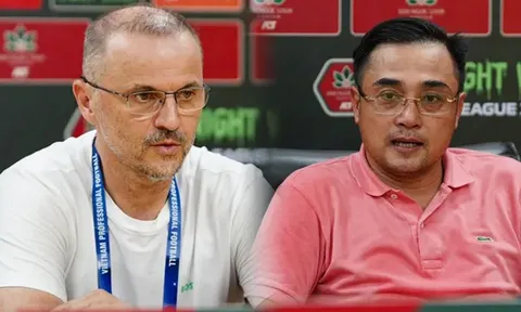V-League 2023: Thuyền trưởng Bandovic phủ nhận việc học trò chơi xấu, HLV Nguyễn Đức Thắng lý giải thất bại