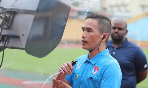 Xác định danh tính trọng tài VAR đầu tiên trong lịch sử V-League