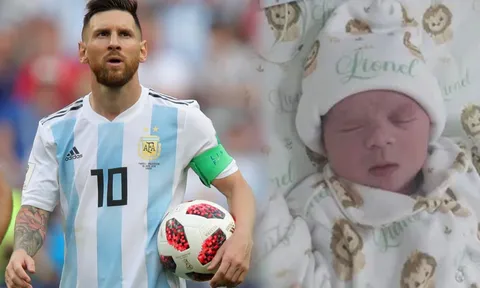 Một cậu nhóc mới sinh tại quê nhà Ronaldo được đặt tên giống Messi