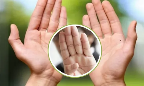 Soi ngay chỉ tay: Bàn tay mà có đường vân này thì là con của Phật, tư chất thông minh, số mệnh an nhàn cả đời