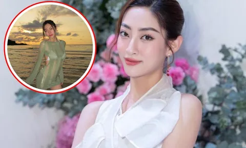 Lương Thùy Linh khoe sắc vóc hững hờ, quậy đục đảo ngọc Phú Quốc khiến CDM 'mờ ê mê'