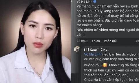 Võ Hà Linh xin lỗi, tuyên bố dừng review quán ăn