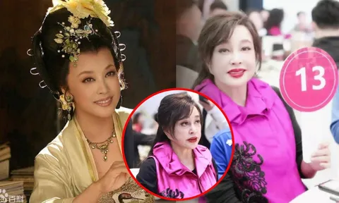 Giật mình trước nhan sắc thật của 'quốc bảo' Lưu Hiểu Khánh khi chưa qua 7749 app chỉnh ảnh