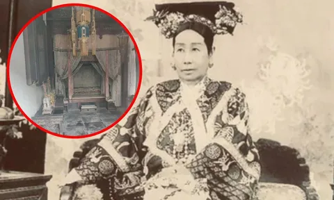 Hậu thế sửng sốt trước phòng ngủ của Từ Hi thái hậu