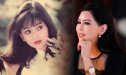 Nhan sắc mẹ chồng Hà Tăng đẹp bất chấp cam thường ở tuổi U60