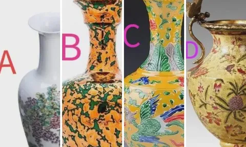 Trắc nghiệm tâm lý: Chọn chiếc bình cổ để biết khi về già bạn hạnh phúc như thế nào?