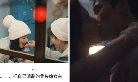 Phim Dương Dương, Vương Sở Nhiên lên 'hot search' nhờ một cục xương, phải chăng phim giả tình thật?