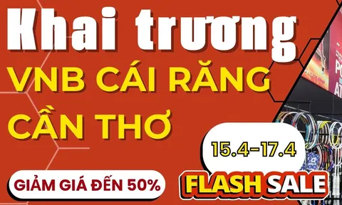 Shop VNB khai trương cửa hàng thứ 56 tại Cái Răng Cần Thơ với nhiều ưu đãi hấp dẫn