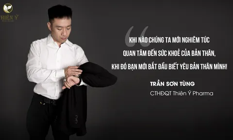 Chân dung CEO Trần Sơn Tùng: Người đứng sau thành công của thương hiệu Thiên Ý Pharma