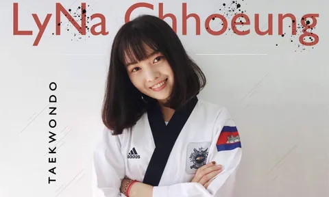 Rời Việt Nam, võ sĩ xinh đẹp cùng Campuchia dự SEA Games
