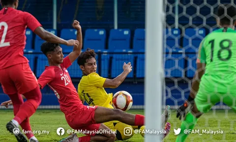 VIDEO: U22 Malaysia 7-0 U22 Singapore - Bảng B SEA Games 32