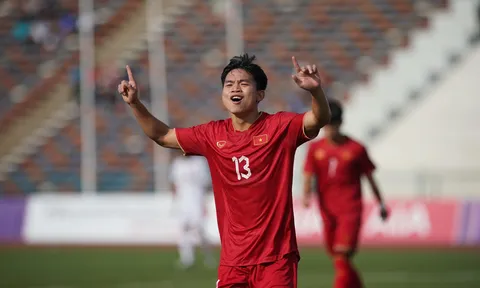 VIDEO: Bàn mở tỷ số của U22 Việt Nam trước U22 Myanmar