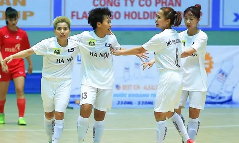 Vòng 3 giải futsal nữ VĐQG 2023: Thái Sơn Nam TP.HCM đại thắng
