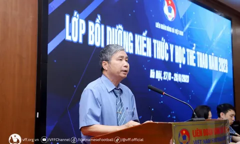 LĐBĐ Việt Nam tổ chức lớp bồi dưỡng kiến thức y học thể thao 2023