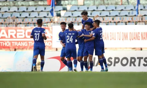 Căng thẳng cuộc đua ngôi đầu giải hạng Nhất 2023