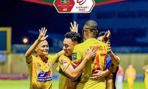 Thanh Hóa vươn lên dẫn đầu trên BXH V-League 2023