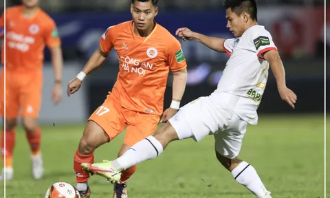 Văn Thanh rực sáng, CAHN áp sát ngôi đầu sau 'mưa bàn thắng'