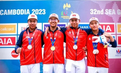 VĐV 15 tuổi nhận 'quà khủng', sang Mỹ sau HCV SEA Games lịch sử