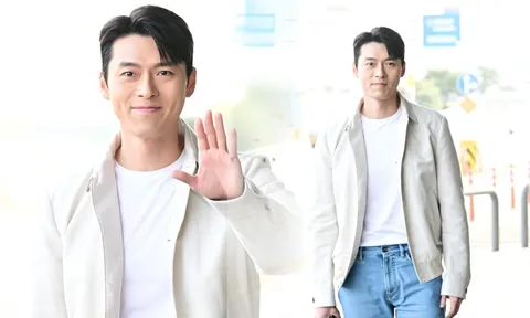 Hyun Bin hiếm hoi lộ diện sau nghi vấn tiệc tùng bỏ bê Son Ye Jin