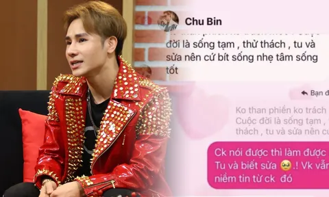 Chu Bin nói gì giữa ồn ào gài bạn gái có con nhưng chối bỏ theo nhân tình gây xôn xao?