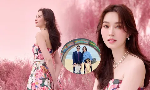 Hiếm hoi xả ảnh gia đình, HH Đặng Thu Thảo khiến dân tình trầm trồ vì chi tiết này