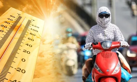 Cảnh báo: Thời tiết nắng nóng có thể kéo dài cả tuần lễ, nhiều nơi trên 39 độ C
