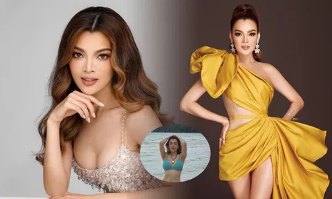 Trân Đài xả ảnh khoe body rực lửa, đúng chuẩn phong độ nàng hậu