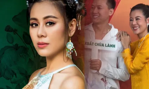 Nam Thư bất ngờ nhận chỉ trích vì thân mật với đồng nghiệp nam ở sự kiện