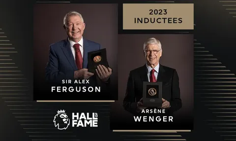 Sir Alex Ferguson và Arsene Wenger chính thức bước vào đại sảnh danh vọng Premier League