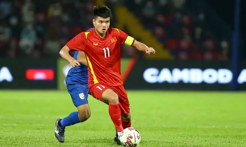 Tiền đạo U22 Việt Nam tự tin đánh bại U22 Thái Lan
