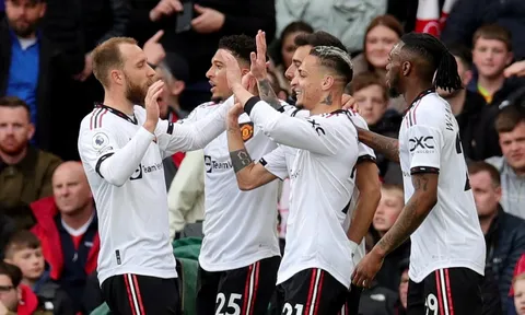 Những thống kê cực kỳ ấn tượng trong ngày Man United nhấn chìm Nottingham Forest