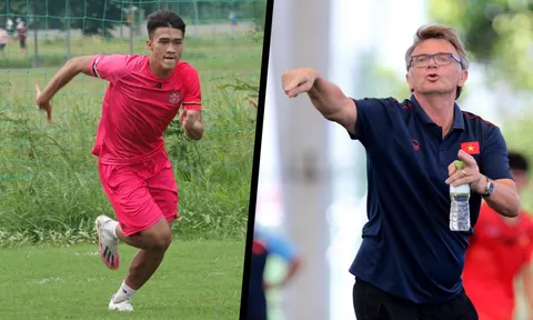 HLV Philippe Troussier lý giải việc gạch tên 'trò cưng' Võ Nguyên Hoàng ở SEA Games 32