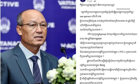 Đại tướng Sao Sokha được đề nghị vẫn giữ chức chủ tịch FFC bất chấp kết quả của U22 Campuchia