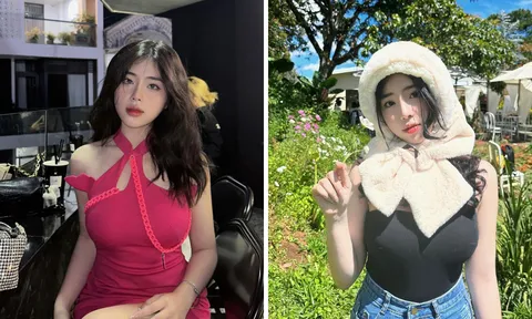 Ngất ngây trước nhan sắc cực phẩm của bạn gái tiền đạo U22 Việt Nam