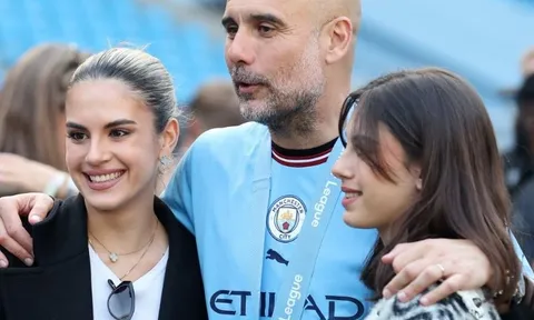 Sắc vóc 2 ái nữ nhà Pep Guardiola gây chú ý