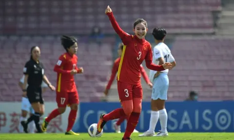'Lá chắn thép' Chương Thị Kiều tái xuất trong ngày tuyển nữ Việt Nam thắng trận thứ hai ở Đức