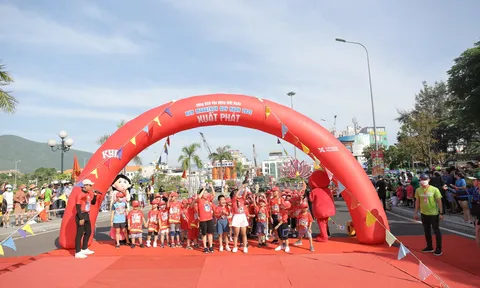 Hơn 2000 runners nhí hào hứng tham gia giải chạy Kun Marathon Quy Nhơn 2022