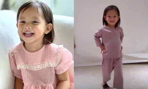 Lisa cực đáng yêu khi tạo dáng đi catwalk, hưởng trọn gene Hồ Ngọc Hà từ ngoại hình đến tính cách
