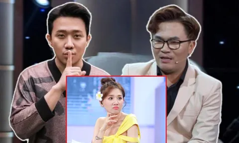 Phản ứng bất ngờ của Hari Won khi Trấn Thành bị MC Đại nghĩa thay thế vai trò giám khảo gameshow