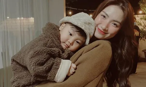 Hòa Minzy tạm ngưng mọi công việc để cùng con trai đi du lịch hè