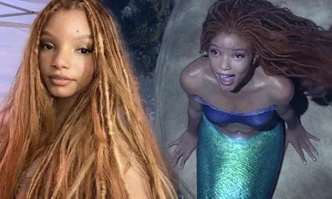 Mất 3 tỷ để làm tóc cũng không khiến Halle Bailey 'giống' nàng tiên cá trong nguyên tác
