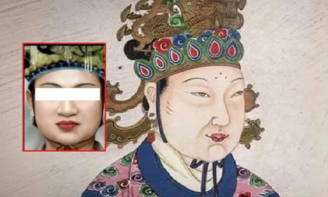 Ngỡ ngàng trước nhan sắc thực sự của Võ Tắc Thiên sau khi được phục dựng bằng AI