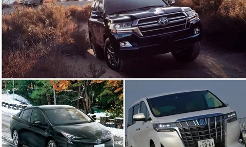 Toyota là thương hiệu xe hơi bị đánh cắp xe nhiều nhất ngay tại quê nhà