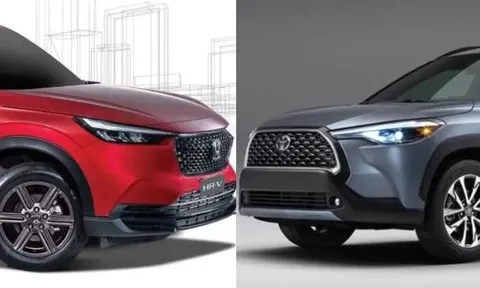 Honda HR-V vượt qua Toyota Corolla Cross để giành ngôi vương phân khúc SUV cỡ nhỏ tại Thái