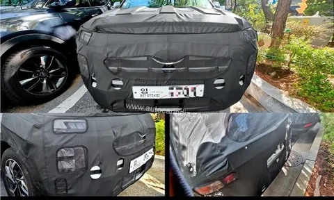 Rò rỉ hình ảnh Hyundai Creta 2024 trên đường phố với thiết kế mới, thêm trang bị
