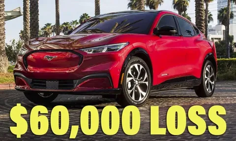 Ford lỗ gần 60.000 USD cho mỗi chiếc xe điện được bán tới khách hàng