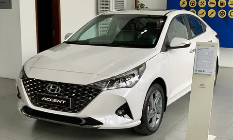 Hyundai Accent ưu đãi gần 40 triệu đồng, sẵn sàng cạnh tranh Vios 2023