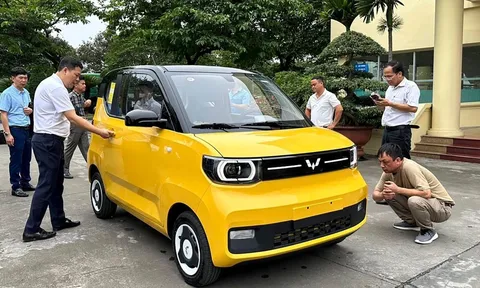 Ô tô điện giá rẻ nhất Việt Nam lộ diện: Phối màu tinh nghịch, sức mạnh tới 41 mã lực