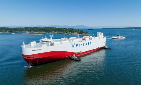 Gần 800 chiếc VinFast VF8 cập cảng Canada, sẵn sàng bàn giao cho khách hàng từ tháng 6